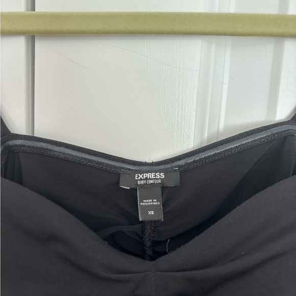 Express Black Body Contour Swimsuit - Picture 4 of 5